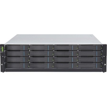 INFORTREND Eonstor Gs 2000 Unified Storage, 3U/16 Bay, Redundant Controllers, 4 GS2016R0C0F0D-RJ45